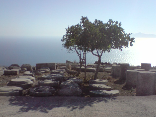 Speaker's area on Santorini (Thira)